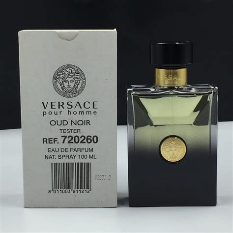 tester profumi versace noire|versace pour homme noir.